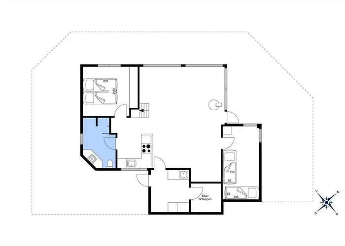 Hébergement de vacances 796-snedsted-somaerkevej-66 Snedsted